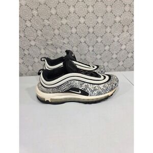 Nike Air Max 97 Snakeskin Black White Casual Running Sneakers Shoes Womens‎ 9.5